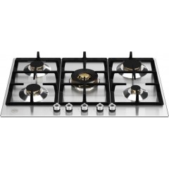 Bertazzoni P75 5C PRO X Εστία Αερίου Αυτόνομη 75.2x52.2cm Inox Bertazzoni P75 5C PRO X Εστία Αερίου Αυτόνομη 75.2x52.2cm Inox